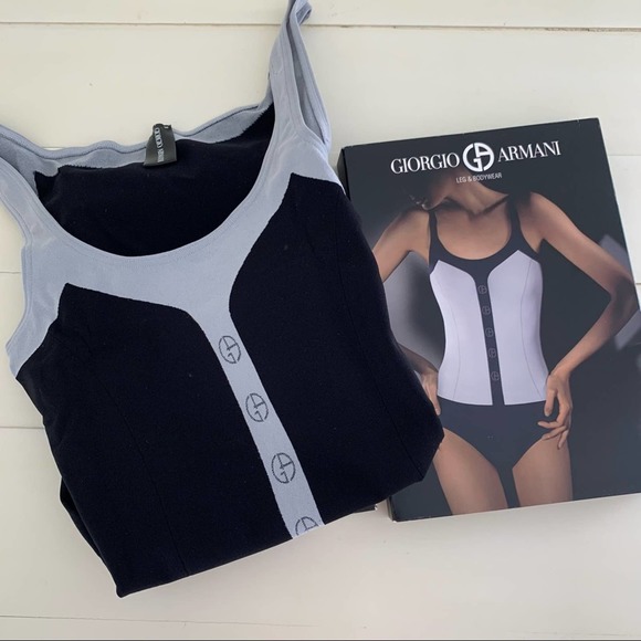 Wolford Tops - Wolford Giorgio Armani Bodysuit